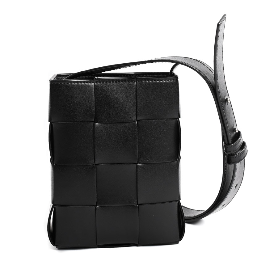 【中古A品】  ボッテガヴェネタ カセットショルダーバッグ  729298 カーフ 横浜関内店