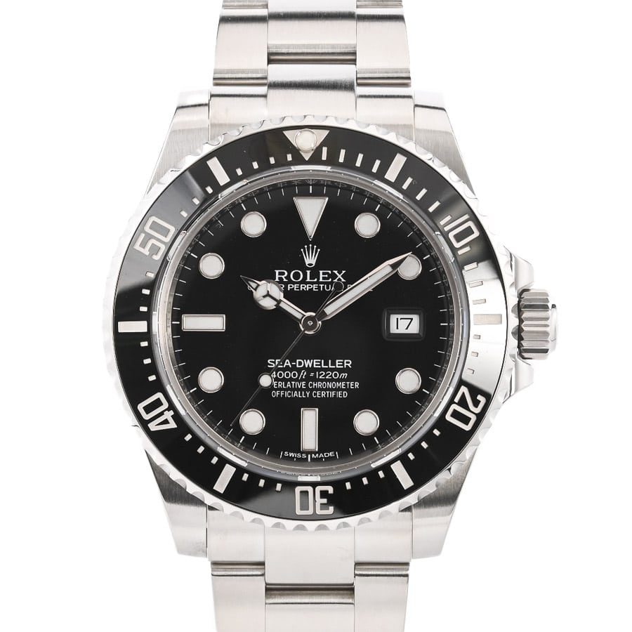 シードゥエラー ブラック ケース:約40mm/ブレスサイズ:約20cm