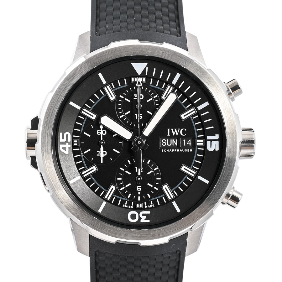 【中古A品】  アイダブリュシー アクアタイマー クロノグラフ  IW376803 ステンレス 銀座