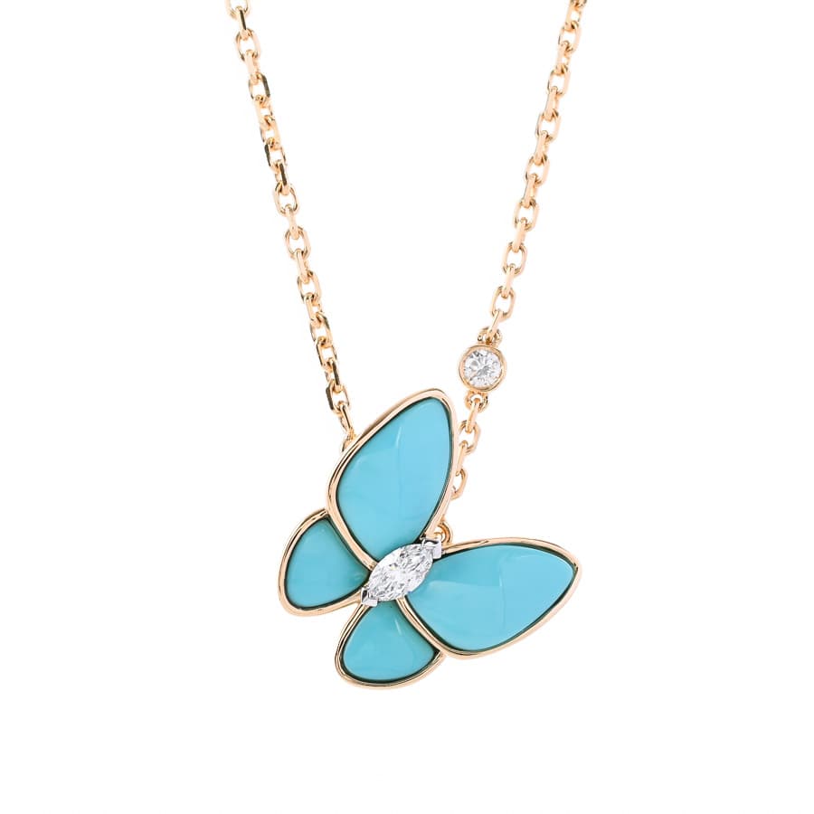 【中古A品】  ヴァンクリーフアーペル ドゥパピヨン  VCARP7UP00 K18イエローゴールド 新宿歌舞伎町店