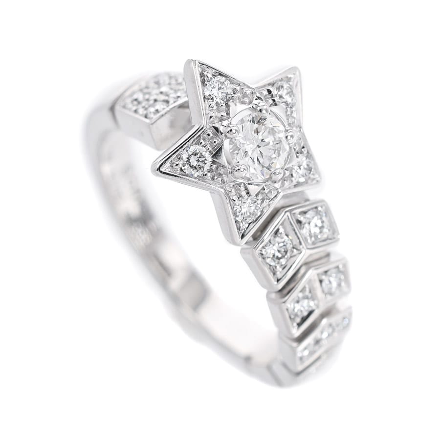 【中古A品】  シャネル コメット  J11457 K18ホワイトゴールド 横浜関内店