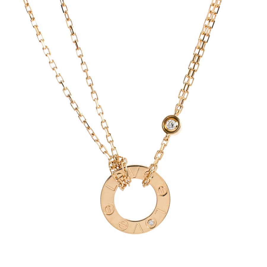 【中古A品】  カルティエ ラブサークル  B7219500 K18イエローゴールド 横浜関内店