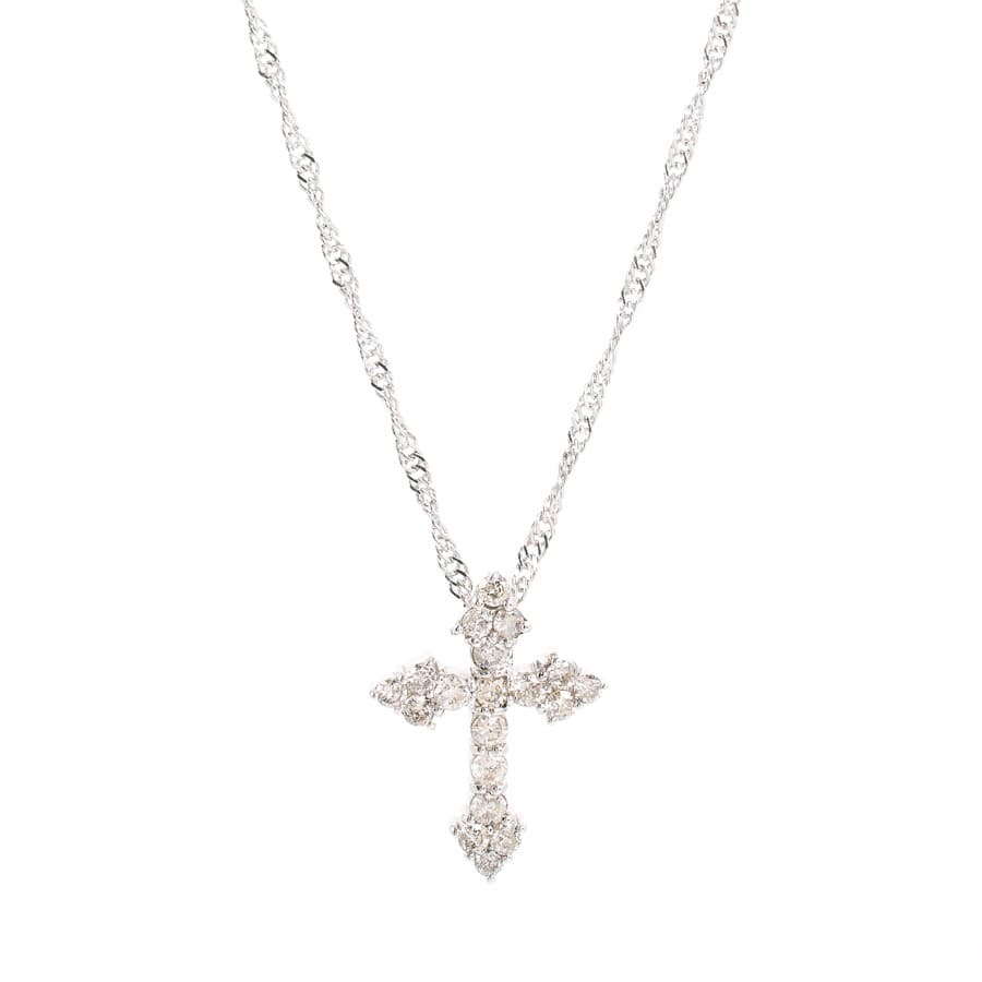 【中古A品】  ノンブランドジュエリー クロス   プラチナ1000 元町本店