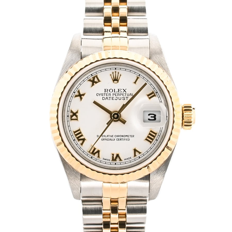 【中古B品】  ロレックス デイトジャスト  79173 ステンレス/イエローゴールド 銀座