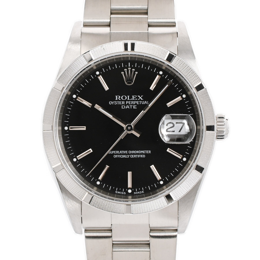 【中古A品】  ロレックス オイスターパーペチュアルデイト  15210 ステンレス 元町本店