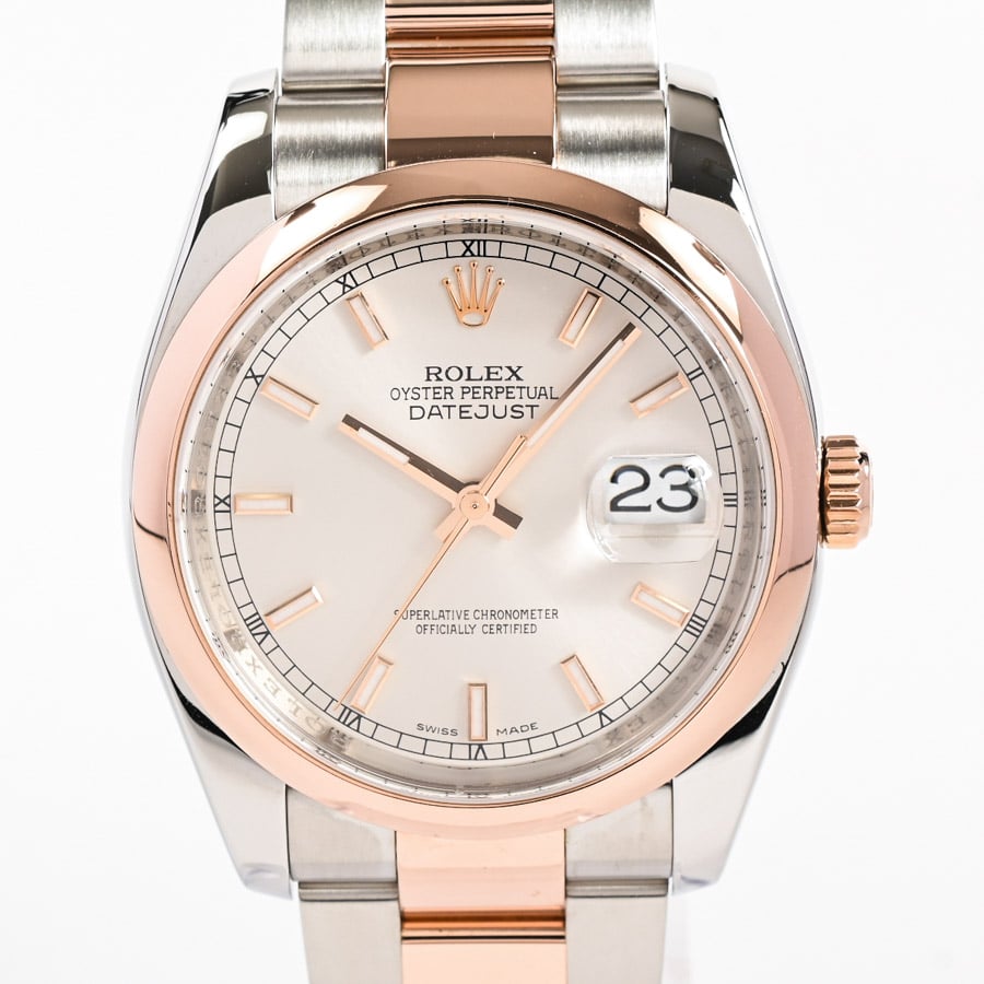 デイトジャスト シルバー ケース:約36mm/ブレスサイズ:約17.5cm