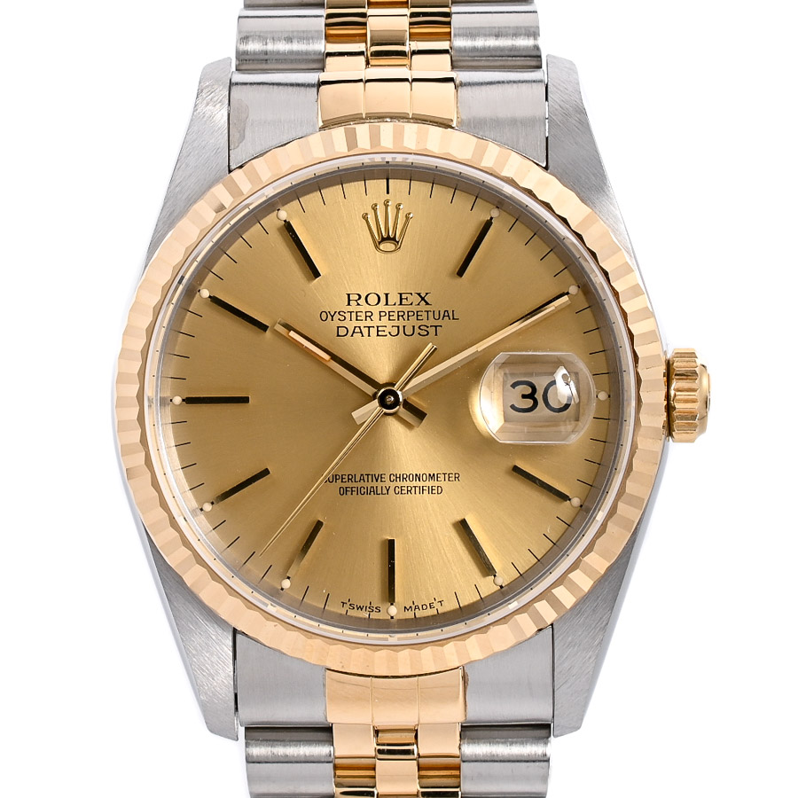 【中古A品】  ロレックス デイトジャスト  16233 ステンレス/イエローゴールド 新宿歌舞伎町店