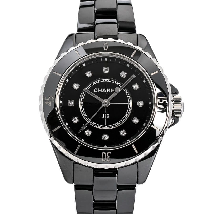 【中古A品】  シャネル J12 33mm  H5701 セラミック 元町本店