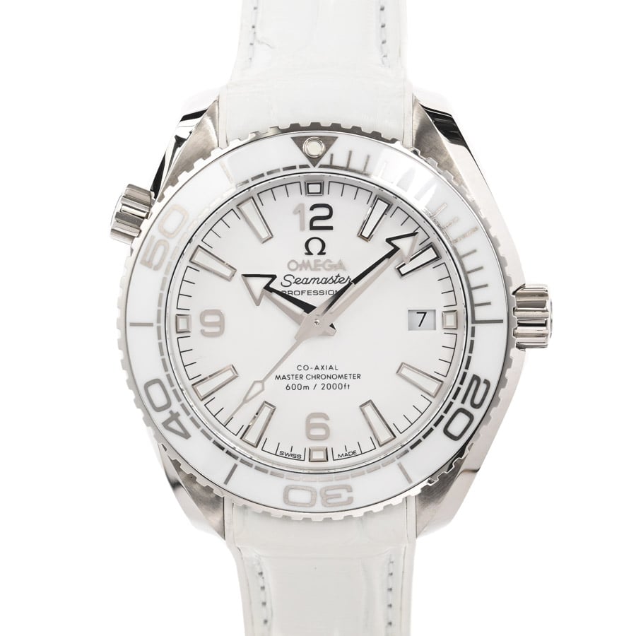 【中古A品】  オメガ シーマスター プラネットオーシャン 600M マスター クロノメーター  215.33.40.20.04.001 ステンレス THE YOKOHAMA FRONT