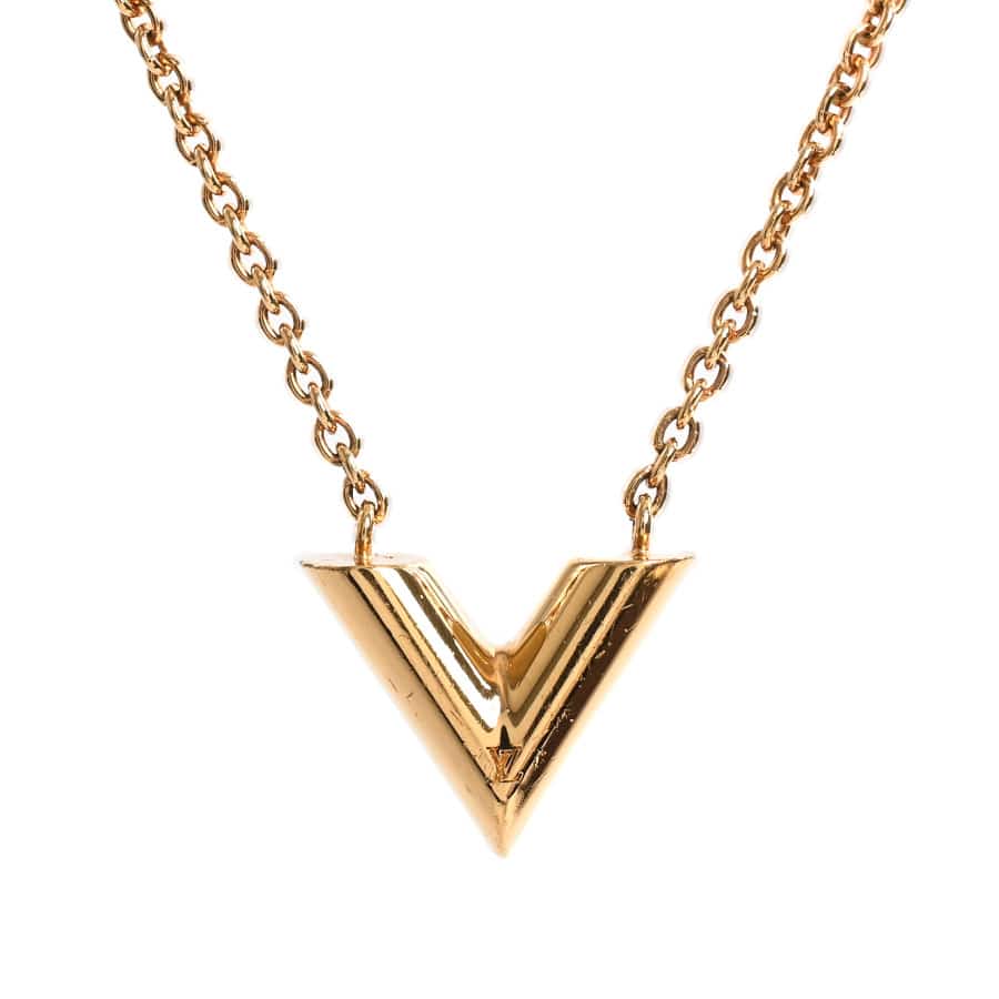 【中古AB品】  ルイヴィトン エセンシャルV  M61083 ゴールドメッキ 元町本店