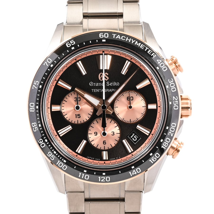 エボリューション9コレクション テンタグラフ ブラック ケース:約44mm(実寸)/ブレスサイズ:約19cm