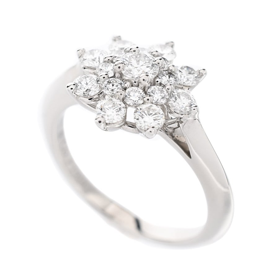 【中古A品】  ティファニー ダイヤ リング   プラチナ950(Pt950) 新宿歌舞伎町店