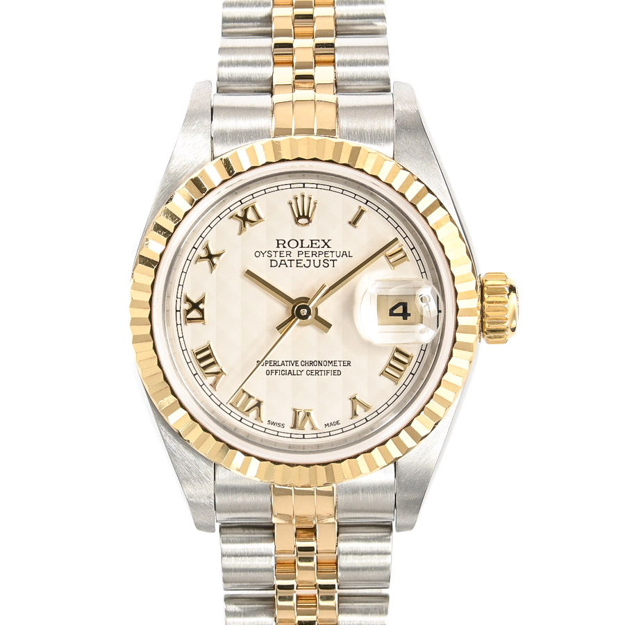 【中古A品】  ロレックス デイトジャスト  79173 ステンレス/イエローゴールド 銀座