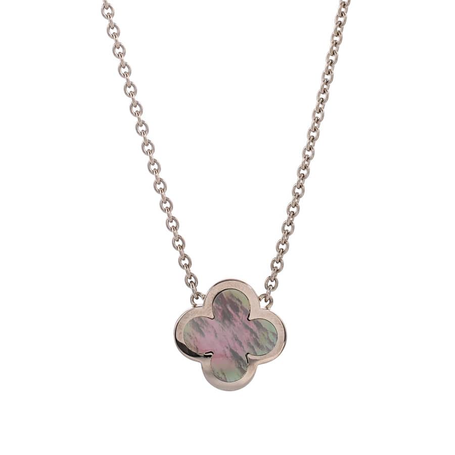 【中古A品】  ヴァンクリーフアーペル ピュアアルハンブラ  VCARA39600 K18ホワイトゴールド THE YOKOHAMA FRONT