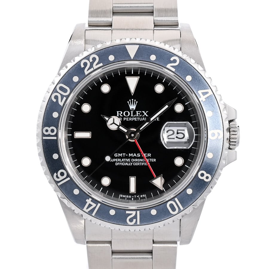 GMTマスター ブラック ケース:約40mm/ブレスサイズ:約18.5cm