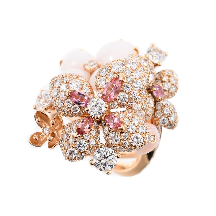 【中古A品】  ショーメ オルタンシア  82477 K18ピンクゴールド 銀座