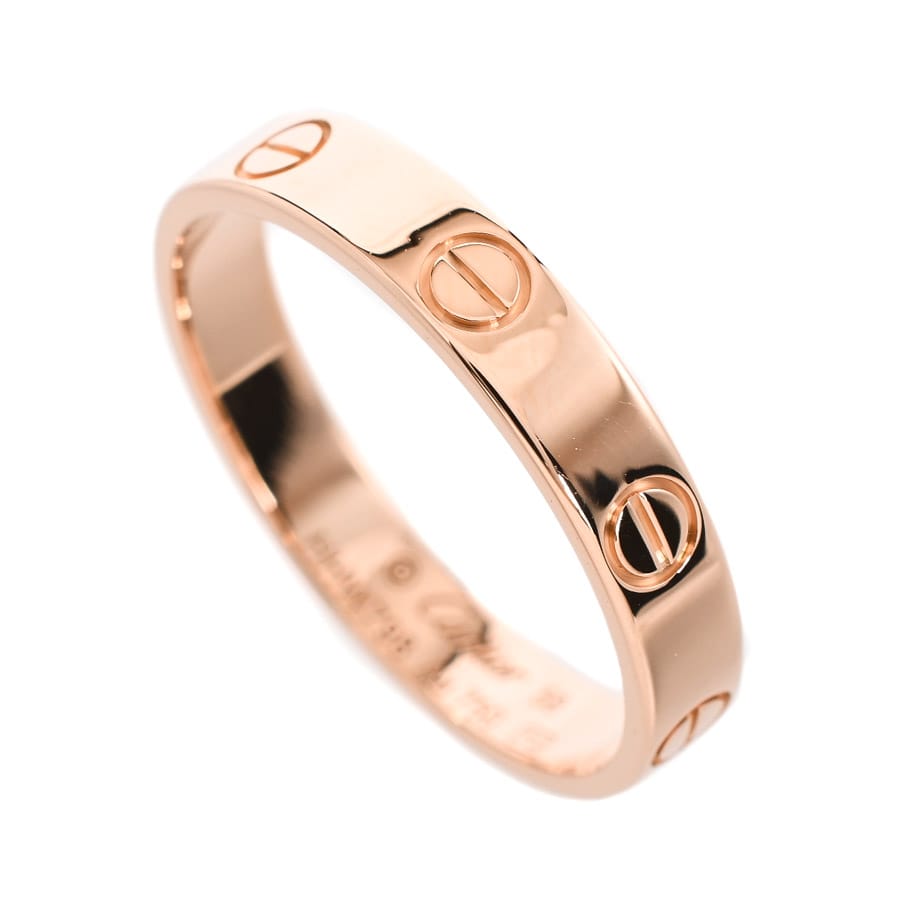 【中古A品】  カルティエ ミニラブリング  B4085258 K18ピンクゴールド 元町本店