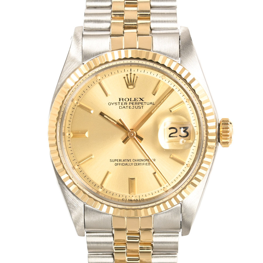 【ヴィンテージ】  ロレックス デイトジャスト  1601 ステンレス/イエローゴールド 新宿歌舞伎町店
