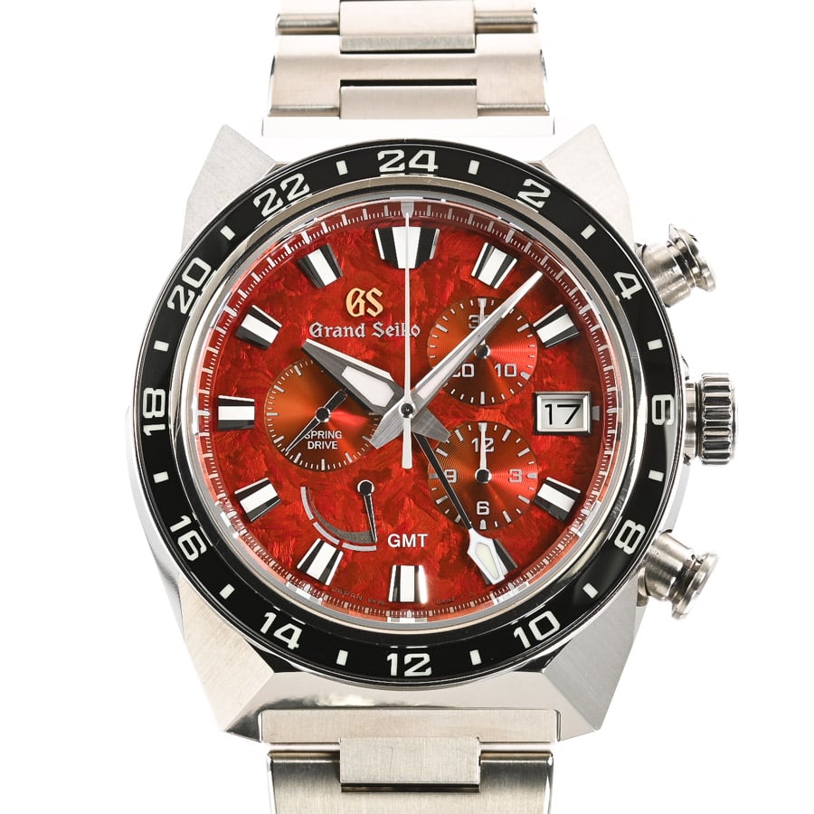 スポーツコレクション キャリバー9R 20周年記念限定 レッド ケース:約43mm(実寸)/ブレスサイズ:約19cm
