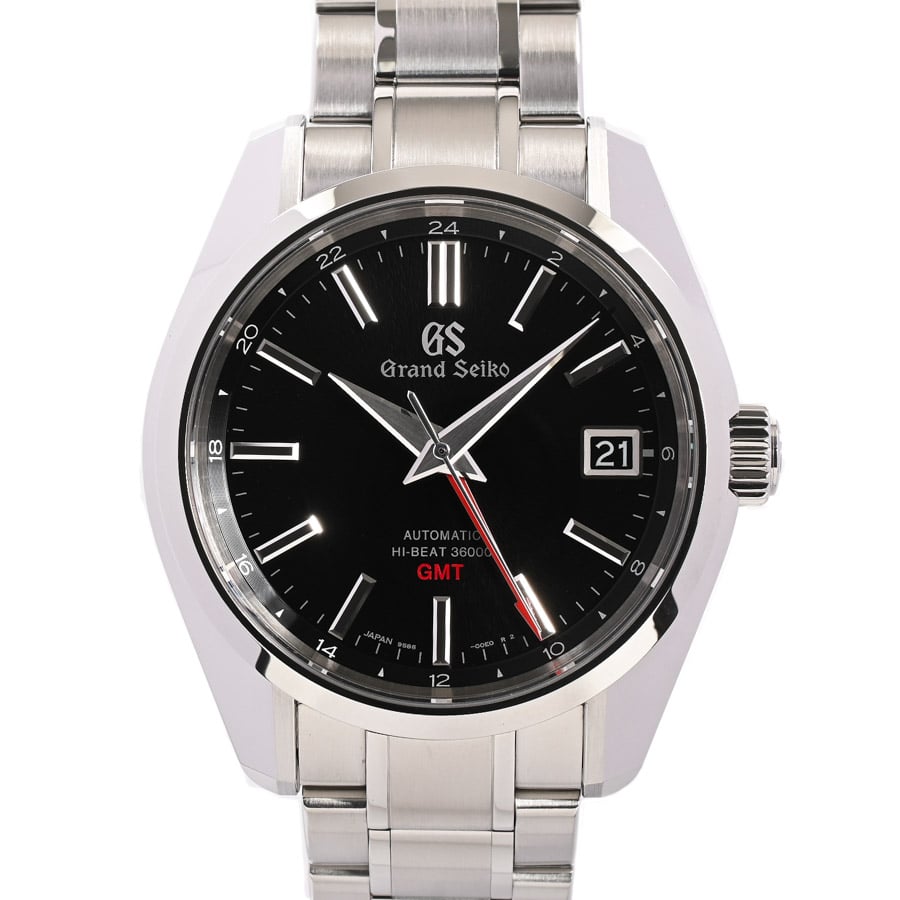 【中古A品】  グランドセイコー メカニカルハイビート36000 GMT  SBGJ203 ステンレス 元町本店