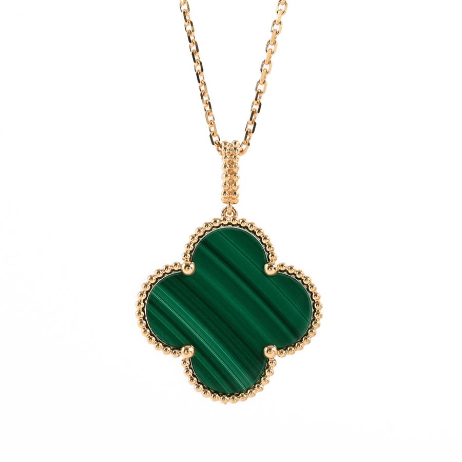 【中古A品】  ヴァンクリーフアーペル マジックアルハンブラ ロング  VCARO3MG00 K18イエローゴールド(K18YG) 元町本店