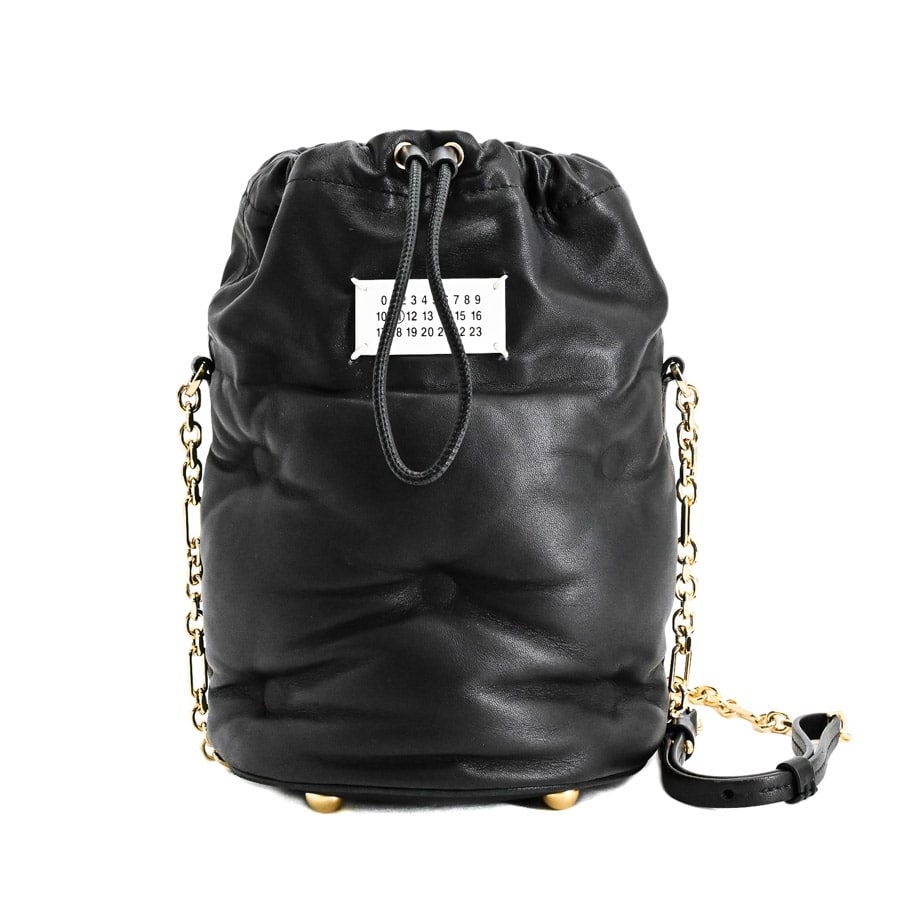 グラムスラムバケットバッグ ブラック 約W16xH13xD15cm(実寸)
