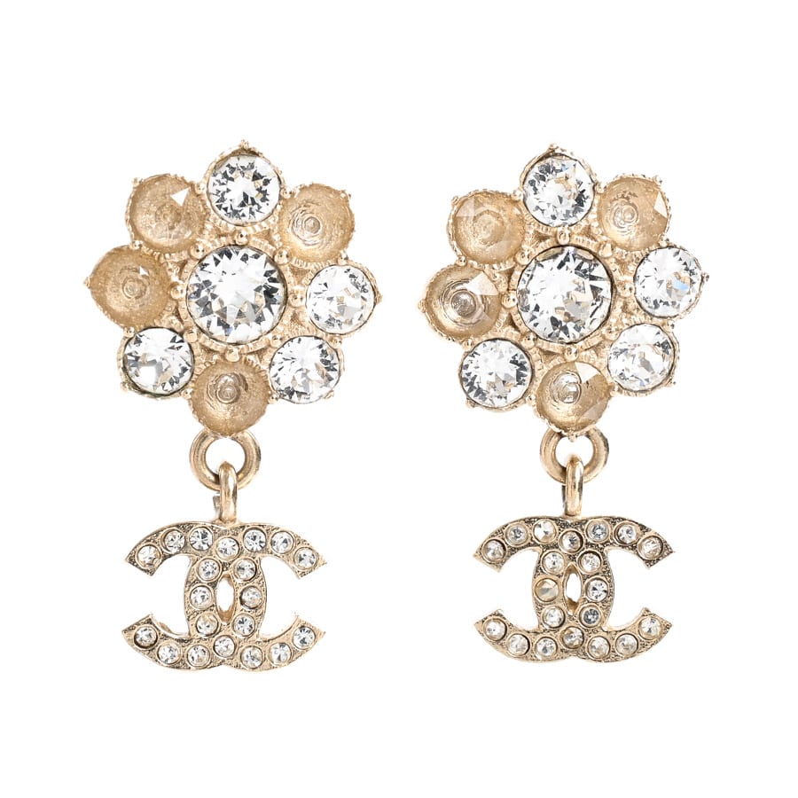 【中古AB品】  シャネル ピアス    元町本店