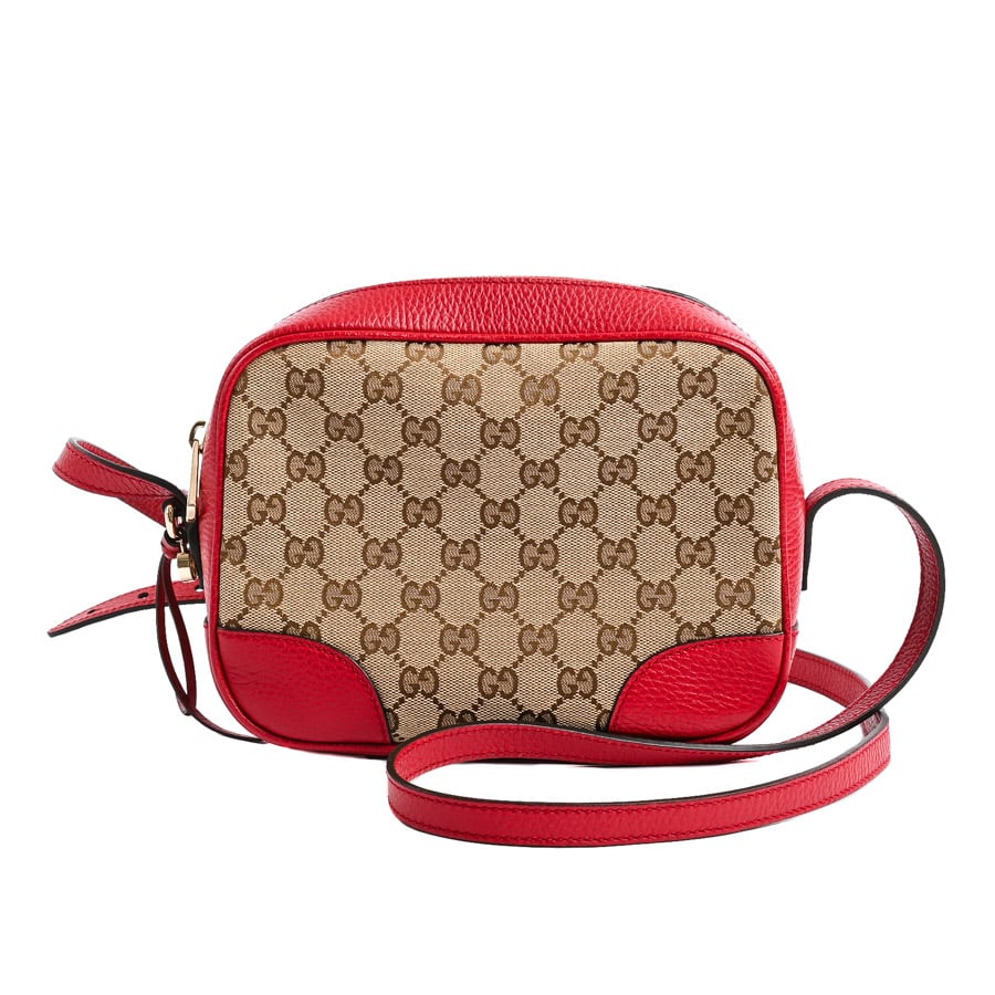 【中古A品】  グッチ ロングショルダーバッグ  449413 GGキャンバス 元町本店