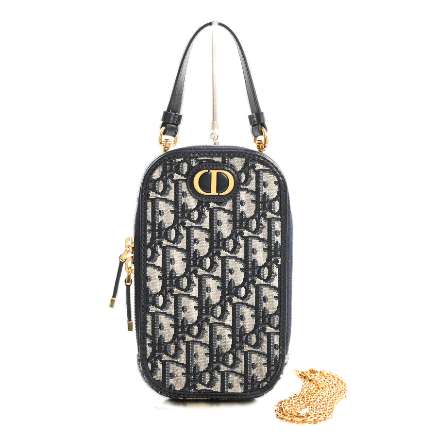 【中古A品】  ディオール 30モンテーニュコーリンディオールフォンホルダー  S2114UTZQ_M928 ジャガード 元町本店