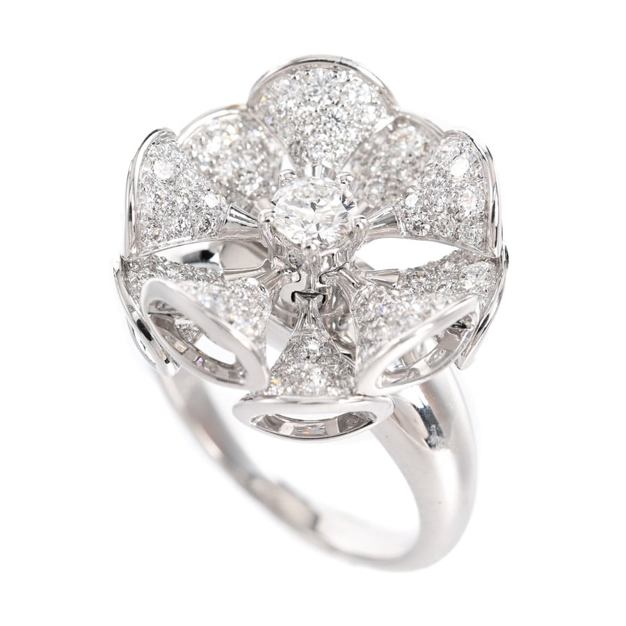 【中古A品】  ブルガリ ディーヴァドリーム  350767 K18ホワイトゴールド 新宿歌舞伎町店