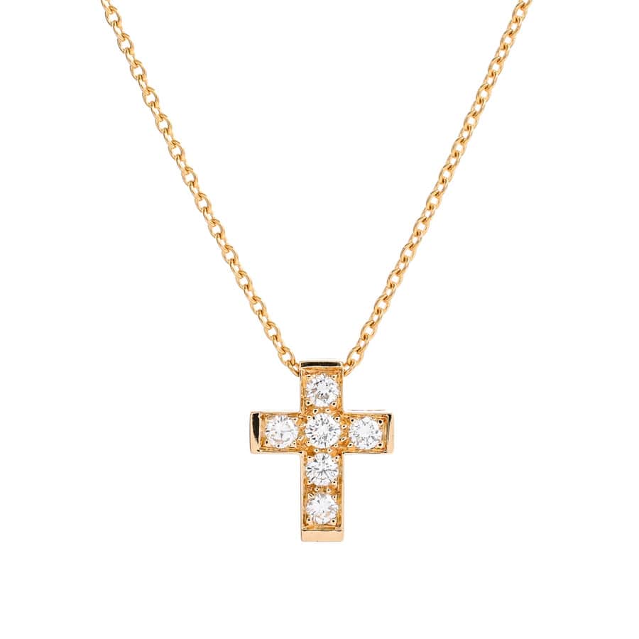 【中古A品】  ヴァンクリーフアーペル ミニクロアチュール  VCARA61700 K18イエローゴールド 横浜関内店