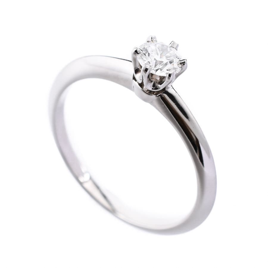 【中古A品】  ティファニー ソリティア   Pt950 元町本店