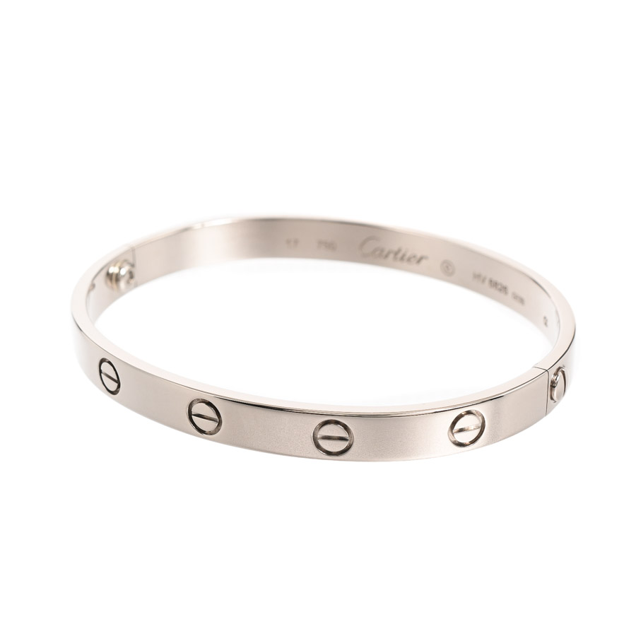 【中古A品】  カルティエ ラブブレス  B6067017 K18ホワイトゴールド 横浜関内店