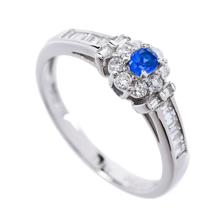 【中古A品】  ノンブランドジュエリー アウィナイト リング   プラチナ900 横浜関内店