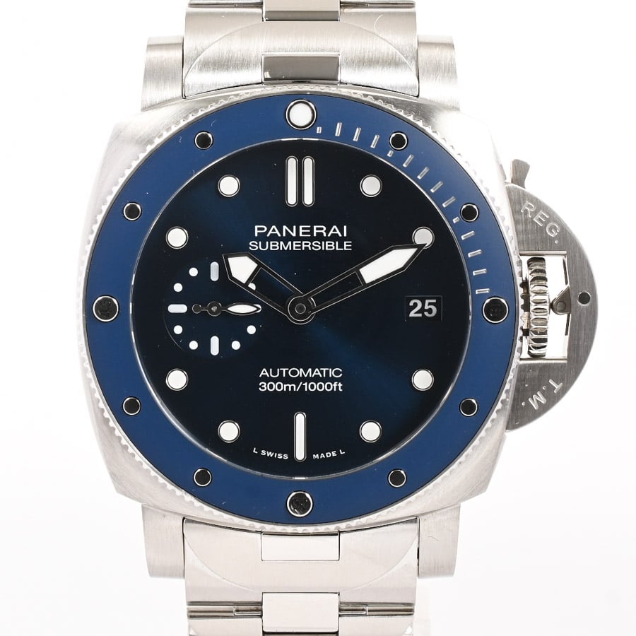 【中古A品】  パネライ ルミノール サブマーシブル ブルーノッテ  PAM02068 ステンレス 新宿歌舞伎町店