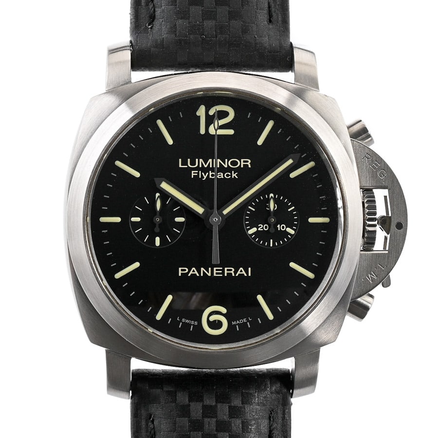 【中古A品】  パネライ ルミノール 1950 フライバック クロノグラフ  PAM00361 ステンレス 新宿歌舞伎町店