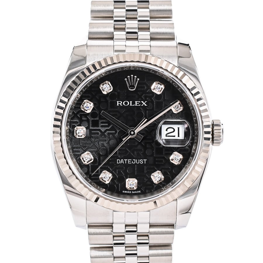 デイトジャスト ブラックジュビリー ケース:約36mm/ブレスサイズ:約18.5cm