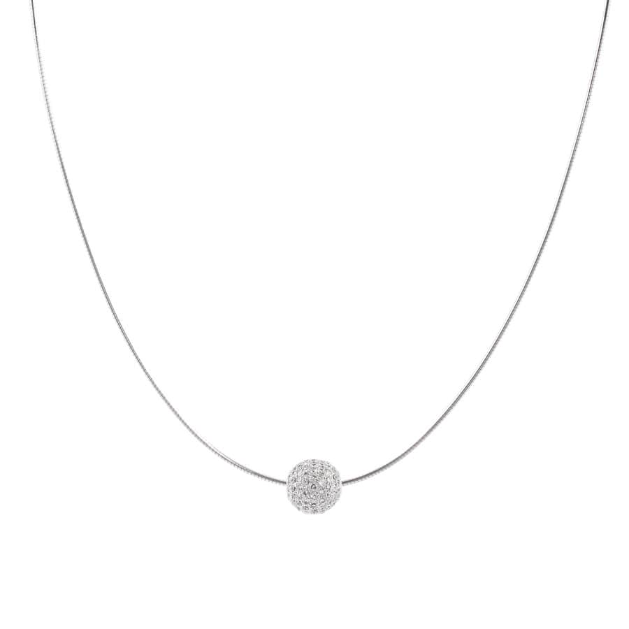 【中古A品】  ミキモト ダイヤ ネックレス   K18ホワイトゴールド 新宿歌舞伎町店