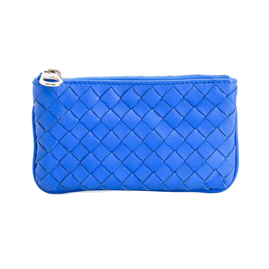 【中古A品】  ボッテガヴェネタ キーリング付きコインケース  131232 イントレチャート 新宿歌舞伎町店