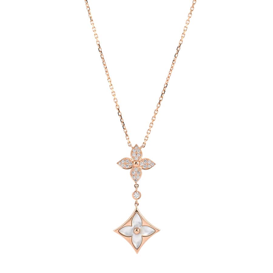 【中古A品】  ルイヴィトン スターブロッサム  Q94676 K18ピンクゴールド 銀座