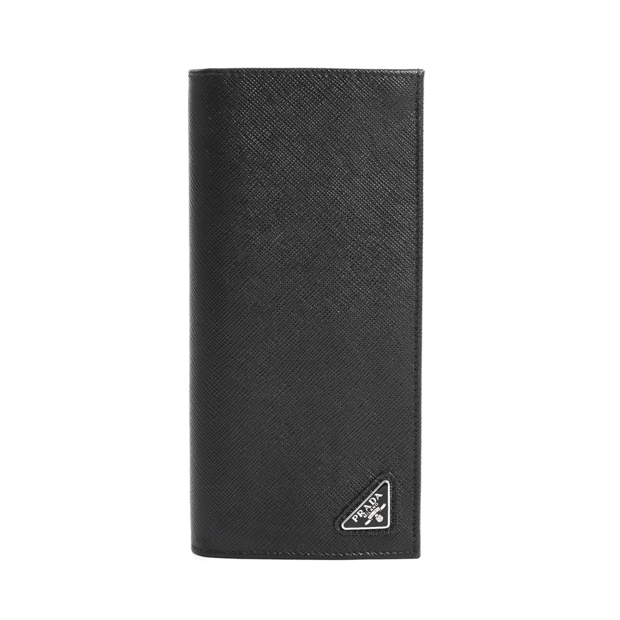 【中古A品】  プラダ トライアングル財布  2MV836 サフィアノ 元町本店