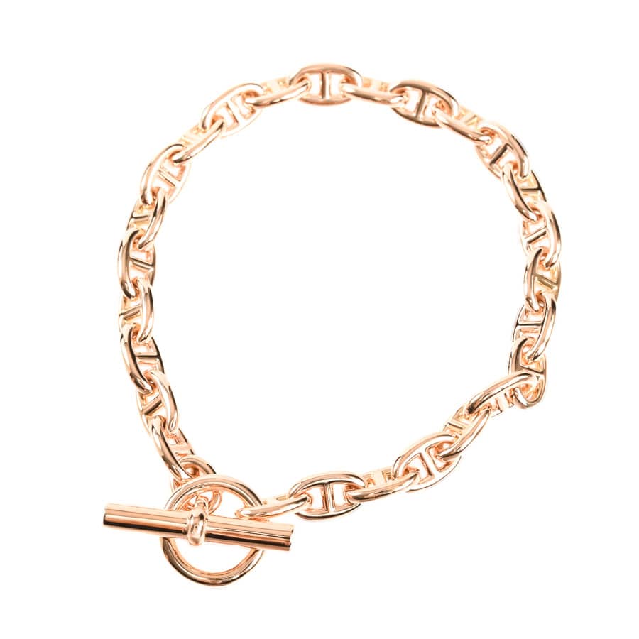 【中古A品】  エルメス シェーヌダンクルTPM   K18ピンクゴールド 元町本店