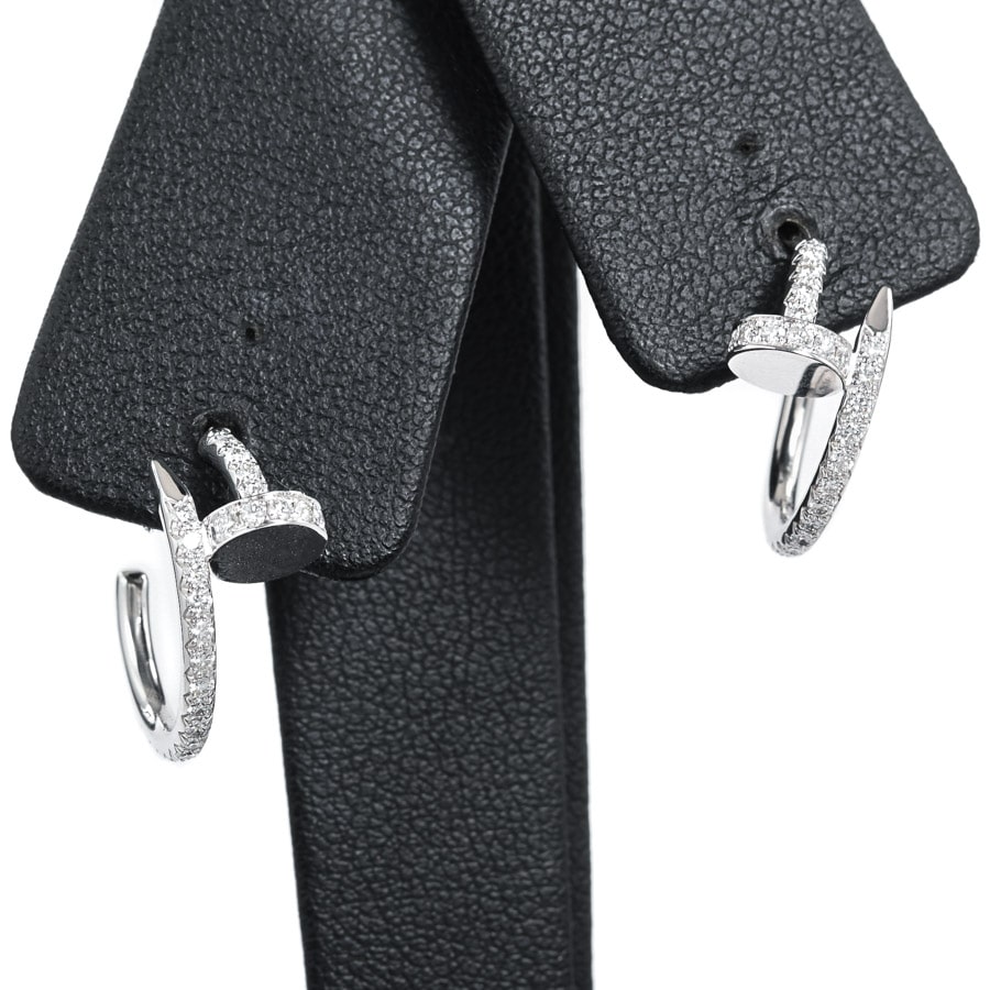 【中古A品】  カルティエ ジュストアンクル  B8301431 K18ホワイトゴールド THE YOKOHAMA FRONT