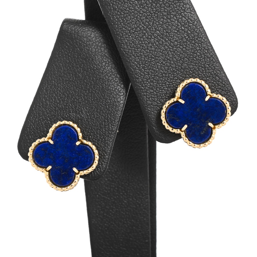 【中古A品】  ヴァンクリーフアーペル ヴィンテージアルハンブラ  VCGGE69965 K18イエローゴールド 銀座