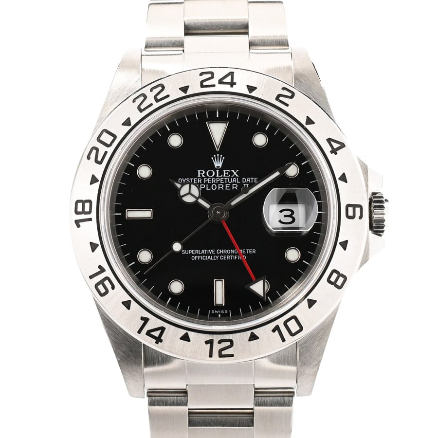 【中古A品】  ロレックス エクスプローラー2  16570 ステンレス 銀座