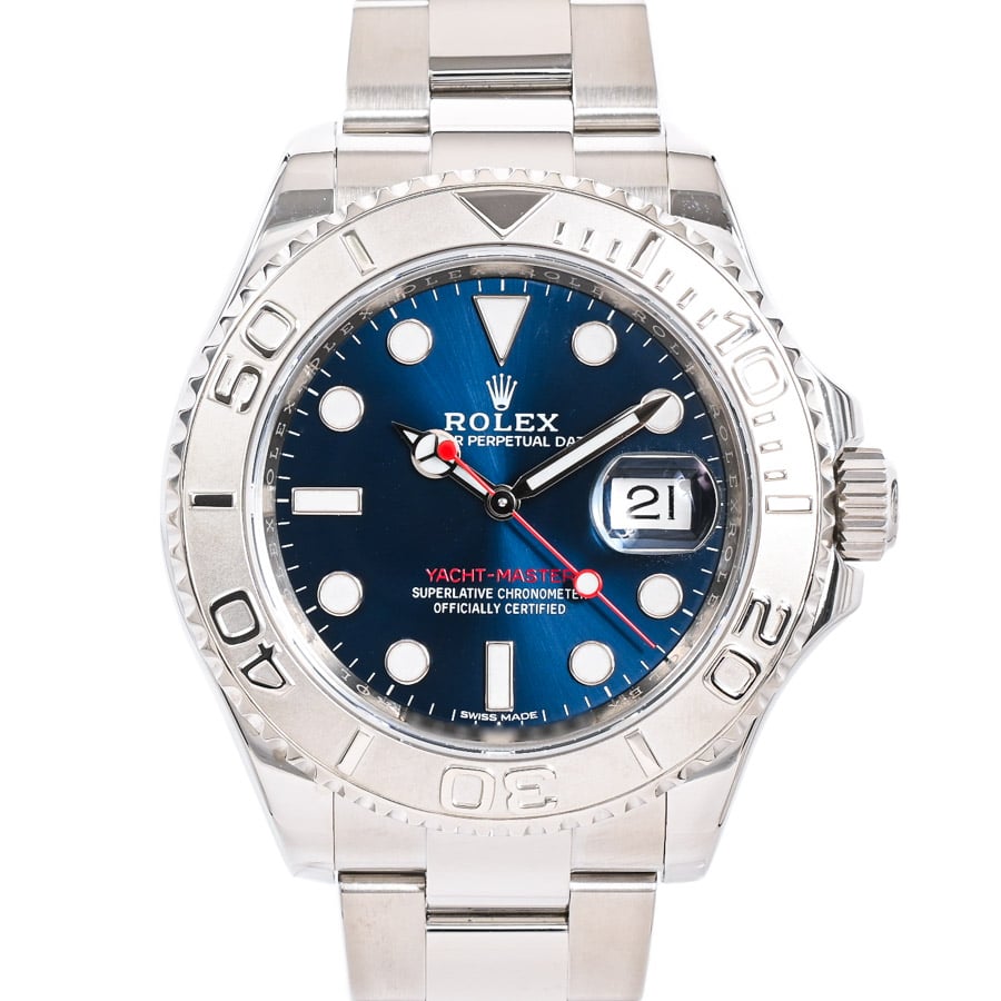 ヨットマスター ブルー ケース:約40mm/ブレスサイズ:約18.5cm