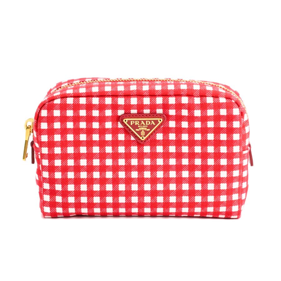 【中古A品】  プラダ ポーチ  1NA021 キャンバス THE YOKOHAMA FRONT