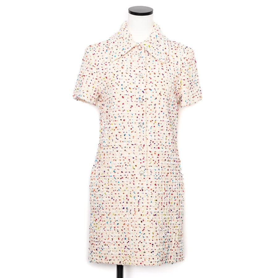 【中古A品】  ヴァレンチノ ツイードワンピース  XB3VAYB16VP ツイード THE YOKOHAMA FRONT