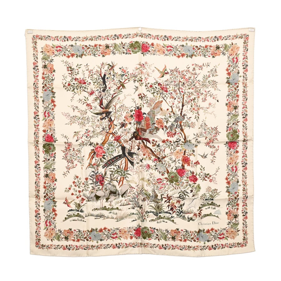 【中古A品】  ディオール スカーフ  25JAH090ZKDO シルク 新宿歌舞伎町店