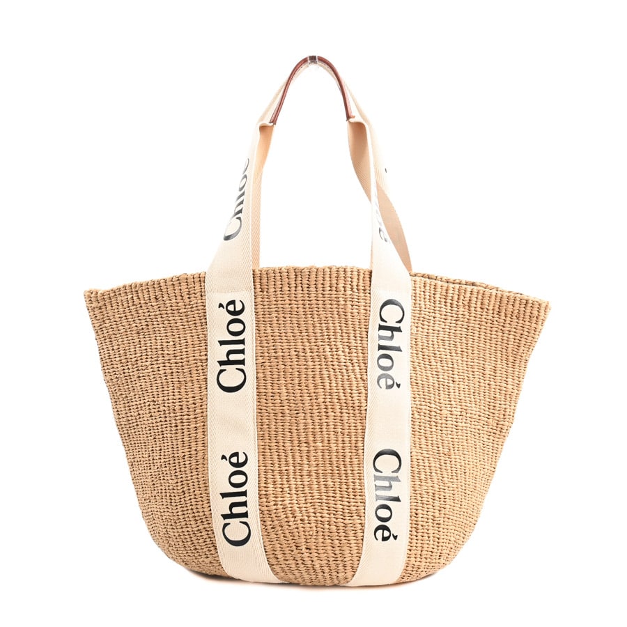 【中古A品】  クロエ WOODYラージバスケット  CHC22SS380G55101  元町本店